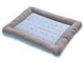 Coziekin cooling mat — quilted cooling surface with padded bolster edge